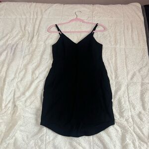 Elegant Black Sleeveless Dress
